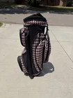 Glove It Ladies Golf Cart Bag 8 Way 9 Zipper Pockets W/rain Cap Pre-owned. Price: $79.90.