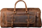 Tannery Travel Duffel Bags For And Women Full Grain Leather Overnight We New. Price: $107.61.