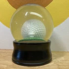 Golf Ball Tee Water Snow Globe Brain Teaser Challenge Desk Game Paper Weight Used. Price: $14.00.