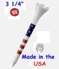 Pride Performance Evolution 3-1/4" Stars And Stripes Golf Tees Made In The Usa New. Price: $9.99.