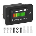 12V 24V 36V 48V 60V 72V Golf Cart Battery Gauge Led 8.65 Cubic Inches, Black New. Price: $27.26.