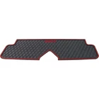 Xtreme Golf Cart Rubber Rear Step Mat Fits Icon (2021+), Black With Red Trim New. Price: $74.00.