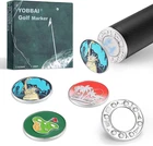 Golf Ball Marker Set With Magnetic Putter Grip Mount Accessories For Men New. Price: $33.99.