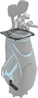 Koova Golf Bag Storage Rack Sturdy Metal Wall Mount Garage Organizer For Clubs New. Price: $75.82.