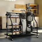 Extra Large Size Golf Bag Storage Stand Equipment Rack Shelf On Wheels New. Price: $72.91.