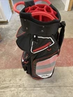 Longchao Golf Cart Bag 14 Way Divider Lightweight Black And Red New. Price: $120.00.