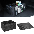 Lonuxi Car Trunk Organizer, Waterproof Adjustable Vehicle Storage Box, Black New. Price: $16.92.