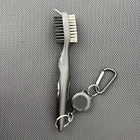 New Golf Club Double-sided Cleaning Brush With Retractable Groove Cleaner. Price: $7.49.