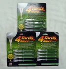 Yards More Golf Tees 4" - Green 3 Packs Of (11926) New. Price: $30.99.
