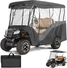 Kemimoto 600D Golf Cart Enclosure 4 Passenger Rain Cover Clear Pvc Ezgo #R09 New. Price: $98.99.