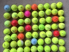 63 Gloss Colored Golf Balls Titleist Callaway Srixon Taylormade Maxfli Aaa 3A Used. Price: $55.00.