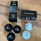 Zozo Championship Pga Tour Golf Balls (5) Black / White New. Price: $100.00.