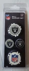 Team Effort Wincraft Golf Nfl Set Las Vegas Raiders Ball Marker New. Price: $16.99.