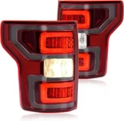 Pair Led Tail Light Compatible With 2018-2020 Ford F-150 Pickup (xl/xlt) Rear Br New. Price: $166.99.