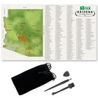 Arizona State Golf Map 296 Courses Scratch-off Print With... New. Price: $68.51.
