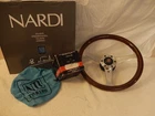 Jaguar XJ6 XJ12 Nardi Wood Steering Wheel Nd Classic Chrome Kit 355MM Fits 86-89 New. Price: $690.00.