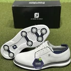 Footjoy Traditions Leather Mens Golf Shoes White Choose Size / Width New!. Price: $147.19.