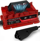 Lhibyolo 48V Golf Carts Battery Charger For 15 Amp Ezgo Rxv & TXT,4-6 Hours Full New. Price: $54.95.