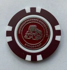 New Team Golf Mississippi State Bulldogs Magnetic Poker Chip Ball Marker. Price: $5.95.