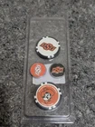 Team Effort Oklahoma State University Cowboys Ball Marker Set New Open Package. Price: $6.00.