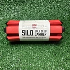 Rival And Revel Silo 5.5" Red Portable Golf Carrier Holds 6 Clubs. New. Price: $25.00.