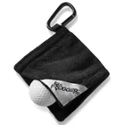 Frogger Amphibian Golf Ball Towel With Wet And Dry Technology 4"X4", Black New. Price: $20.99.