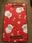 Christmas Golf Cart Decorations Santa Red Holiday Seat Cover + Garland Used. Price: $15.50.