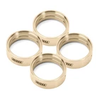 Injora Brass Inner Beadlock Rings - 27G/PC 1.3" Wheel Weights Fit Small, Gold New. Price: $18.99.