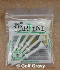 Martini Golf Tees Pack Of 5 White Step-up 3 1/4" New. Price: $9.95.