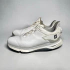 Footjoy Golf Shoes Mens 8 Proslx Boa Spikeless White Leather Pre-owned. Price: $35.99.
