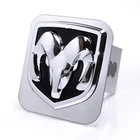 Dodge Chrome Logo Trailer Hitch Cover Plug New. Price: $76.75.