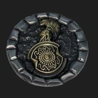 Golf Ball Marker - Spartan/shield Metal Accessories 1.25 Diam New. Price: $8.95.
