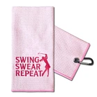 Touner Swing Swear Repeat Golfing Towels Embroidered Funny Ladies Gifts,... New. Price: $24.05.