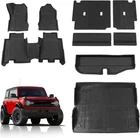 Rongtaod All-weather Floor Mats Set 2021 2025 Ford Bronco 4-DOOR Cargo- Ob New. Price: $87.49.