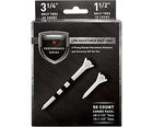 Performance Series Low Resistance Golf Tees 3.25" & 1.5" White - 50 Pack New. Price: $23.13.