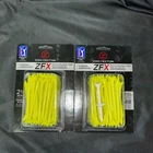 Lemon Lime Zero Friction Zfx 4-PRONG Plastic Golf Tees 2.75" Packs 40 New. Price: $7.77.