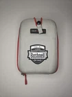 Genuine Bushnell Rangefinder Case Grey/red Men Golf Euc Zippered Larger Used. Price: $15.95.