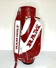 Vintage Ram Fx Golf Staff Leather Club Bag W/strap & Cover New Rare. Price: $299.99.