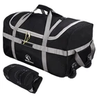 Redcamp Foldable Duffle Bag With Wheels, 120L 1680D L, Black (large) New. Price: $84.15.