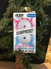 New Izzo Golf Surprise Gender Reveal Balls Blue Pink Dimpled Plastic Powder Fill. Price: $8.00.