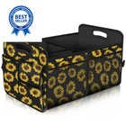 Femuar Car Trunk Organizer With 72L Capacity Large, Sunflower New. Price: $39.05.