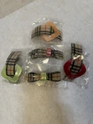 Vintage Tartan Hair Clip Lot Plaid Barrettes Nos Beauty Accessories Y2K New Old. Price: $29.99.