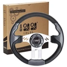 10L0L 12.5 Inch Golf Cart Steering Wheel For Ezgo Yamaha Club Carbon Fiber New. Price: $36.89.