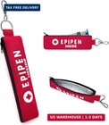 Icimbi 1 Pack Epipen Carry Case Insulated,red Holder Bag With Carabiner-f New. Price: $12.99.