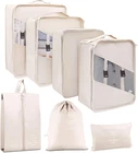Packing Cubes For Travel - 7 Set Luggage Organizer Bags Household, Mesh Brea New. Price: $19.99.