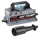 Firstpwr Pro 48 Volt 15 Amp Golf Cart Charger For Club With 3-PIN Round Plug New. Price: $95.00.