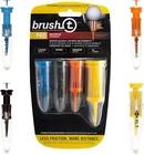 Brush-t Golf Tees Assorted (3-WOOD, Driver, Oversize, Xlt) 1 Pack Of 4 New. Price: $14.95.