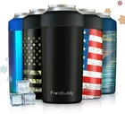 Frost Buddy Universal Stainless Steel Insulated Can Cooler New. Price: $31.97.