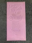 Rare Live The Triumph Life Dealer Imprint Ink Press Stamp 68-7 Wow! Used. Price: $24.99.