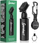 Pro Golf Club Brush Cleaner With Multi Purpose Heavy Duty Retractable Clamp And New. Price: $10.09.